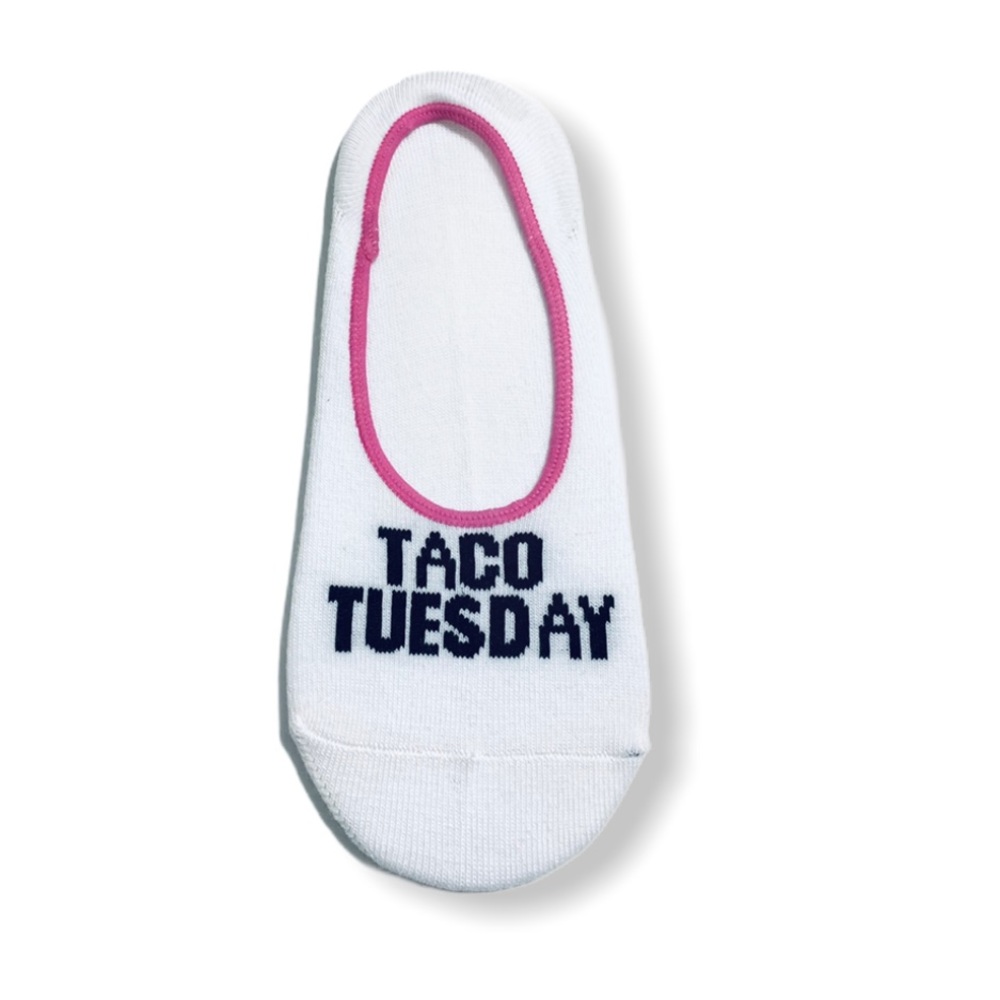 ❣️3/$15❣️ “TACO TUESDAY” No Show Socks